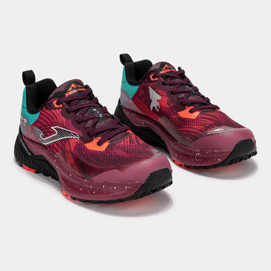 Scarpe trail-running Tr-8 Men 25 uomo granata