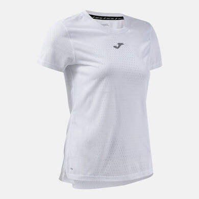T-shirt maniche corte donna R-Trail Nature bianco