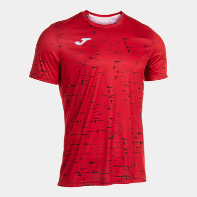 Maillot manches courtes homme Pro team rouge noir
