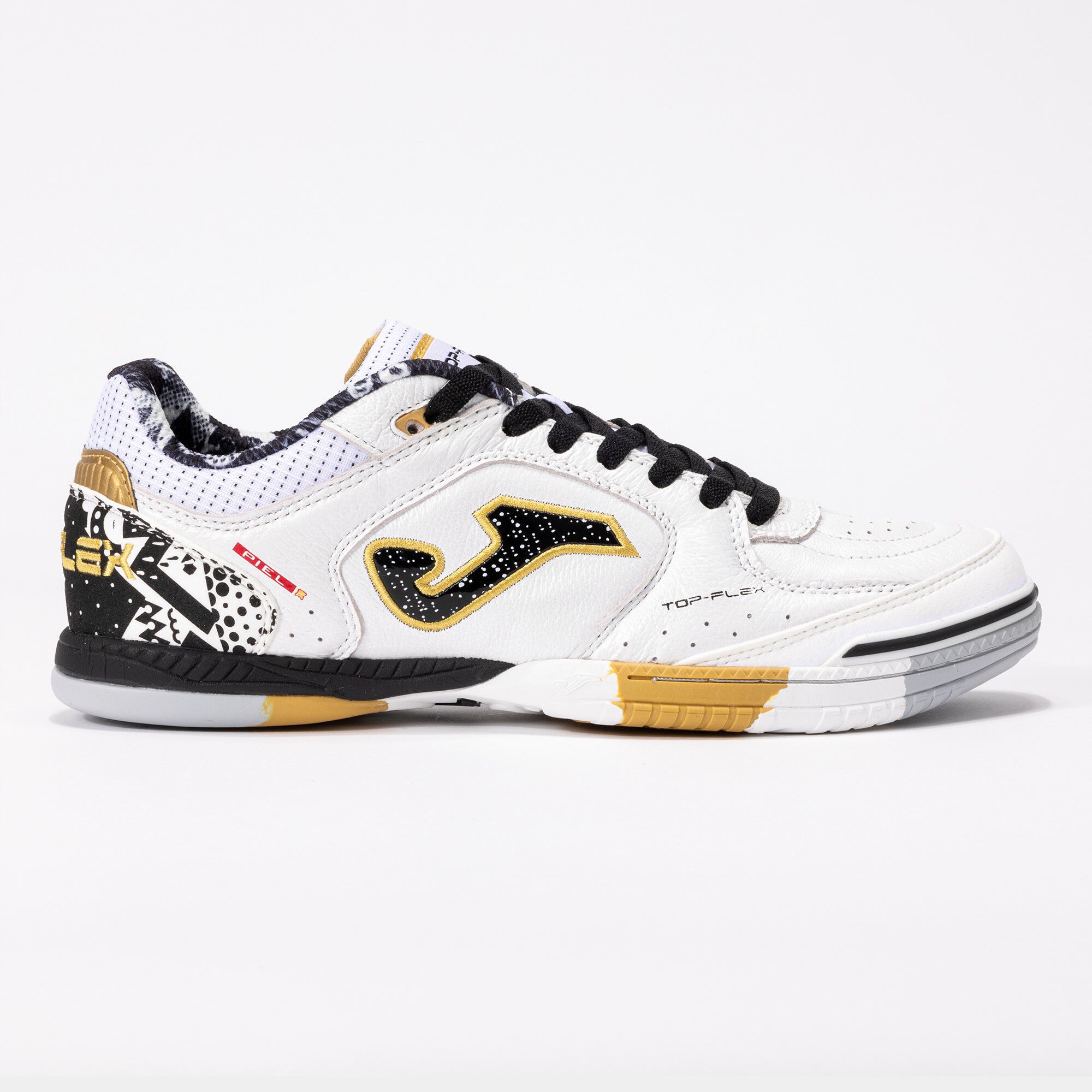 シューズ Joma / TOP FLEX [24SS] Futsal shoes Top Flex 24 indoor white black | JOMA®