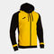 Giacca con cappuccio uomo Lider giallo nero