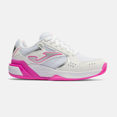 Zapatillas balonmano Screen Lady 26 mujer blanco rosa