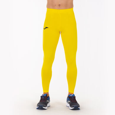 Collant Stretch Sport Homme Haute Élasticité - Jaune S 