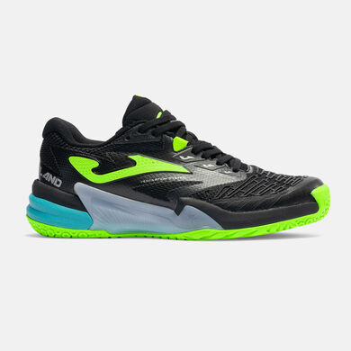 Shoes Roland Men 26 clay man black fluorescent yellow