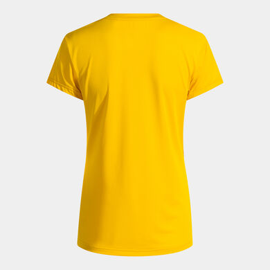 Kurzarmshirt frau Record III gelb