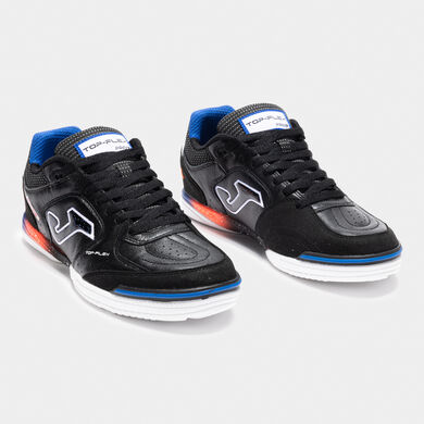 Scarpe calcio a 5 Top Flex 25 indoor nero blu reale