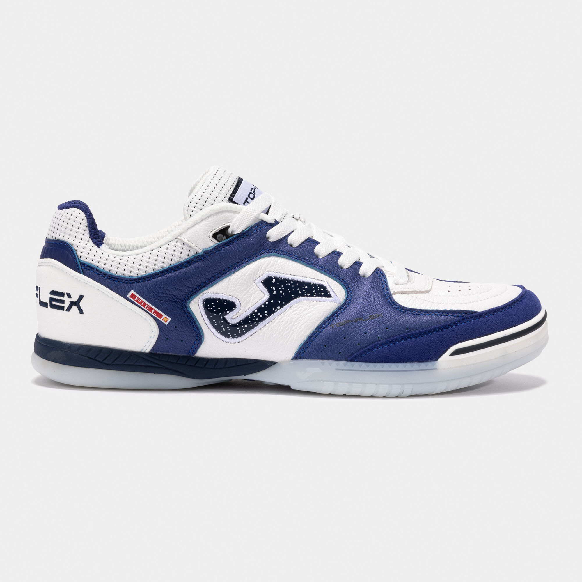 Futsal shoes Top Flex 25 indoor white royal blue | JOMA®