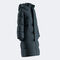 Anorak woman Mimetic blue