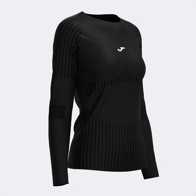Maglia a manica lunga donna R-Trail Nature nero