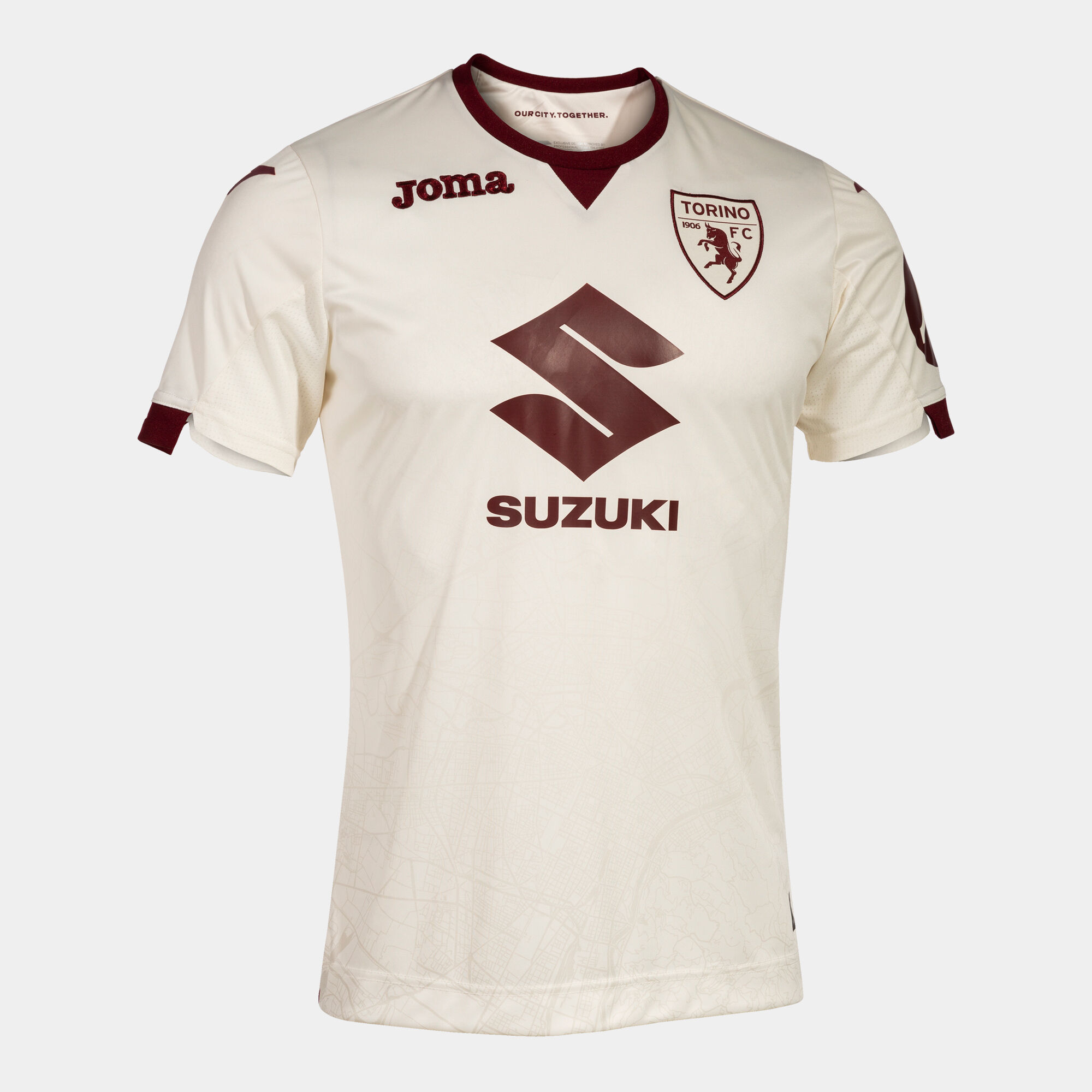 T-shirt manga curta equipamento secundário Torino 23/24