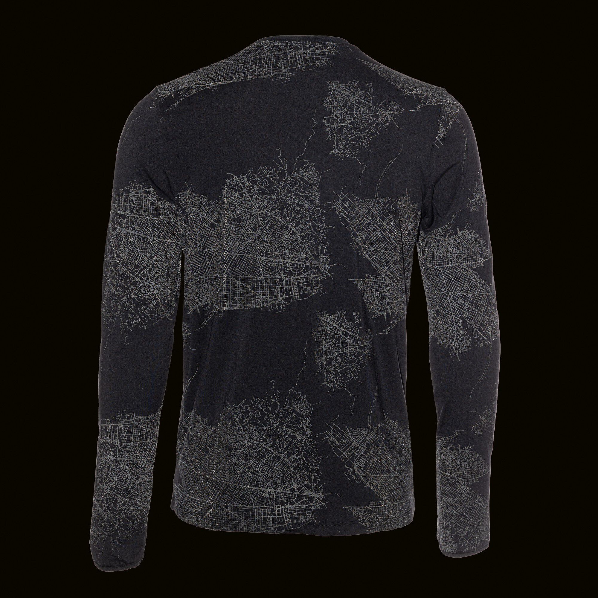Long sleeve shirt man R-Night black | JOMA®