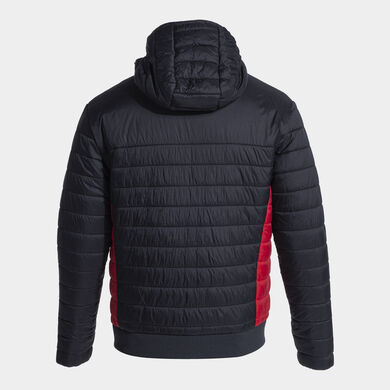 Bomber hombre Urban V negro rojo