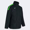 Anorak hombre Trivor negro verde flúor