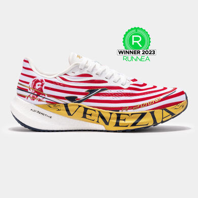 Scarpe running R.2000 24 Maraton Venecia unisex bianco rosso