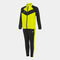Trainingsanzug junge Stripe schwarz lindgrün
