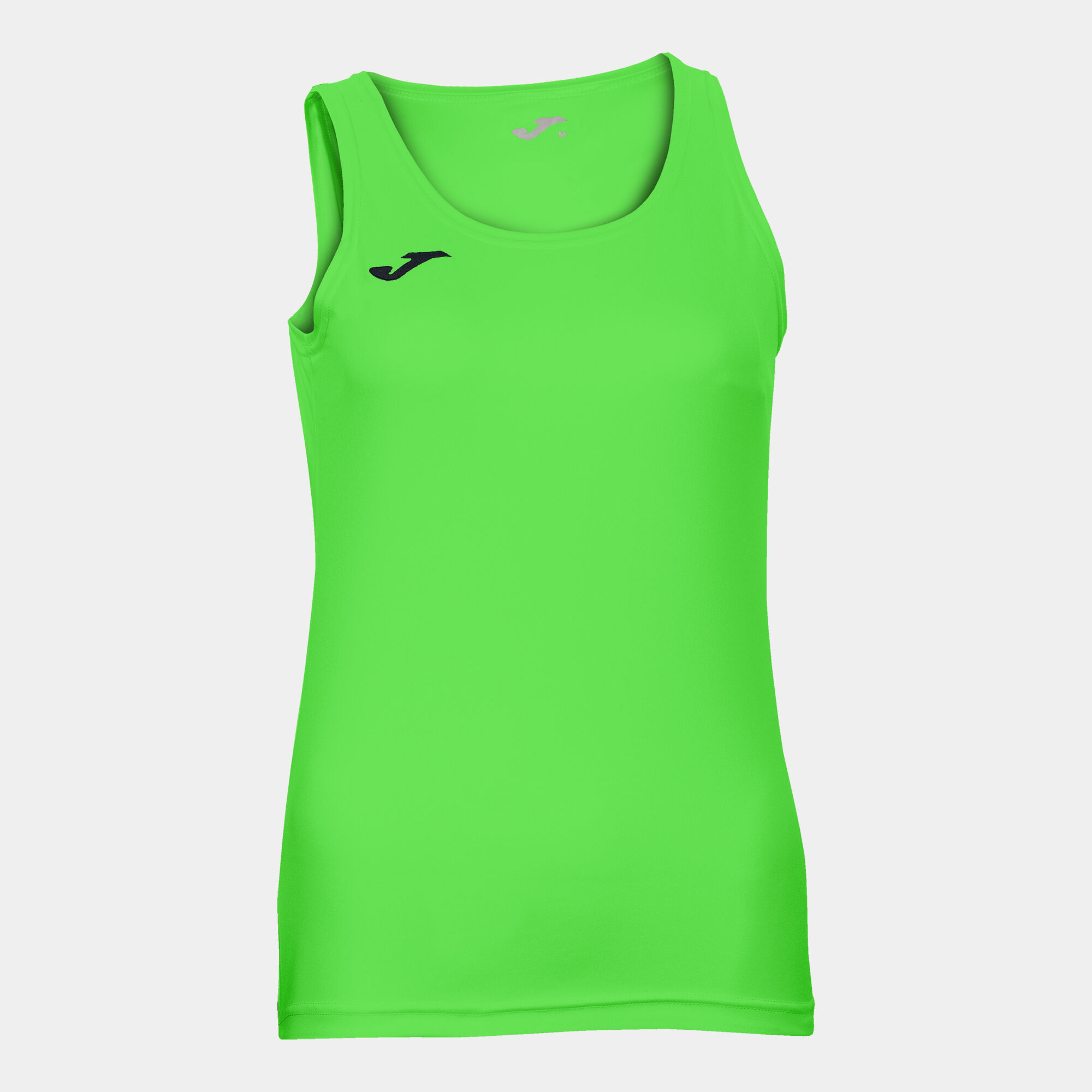 T-shirt de alça mulher Diana verde fluorescente