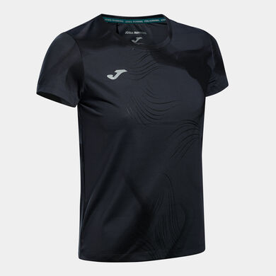 Shirt short sleeve woman R-Night dark gray