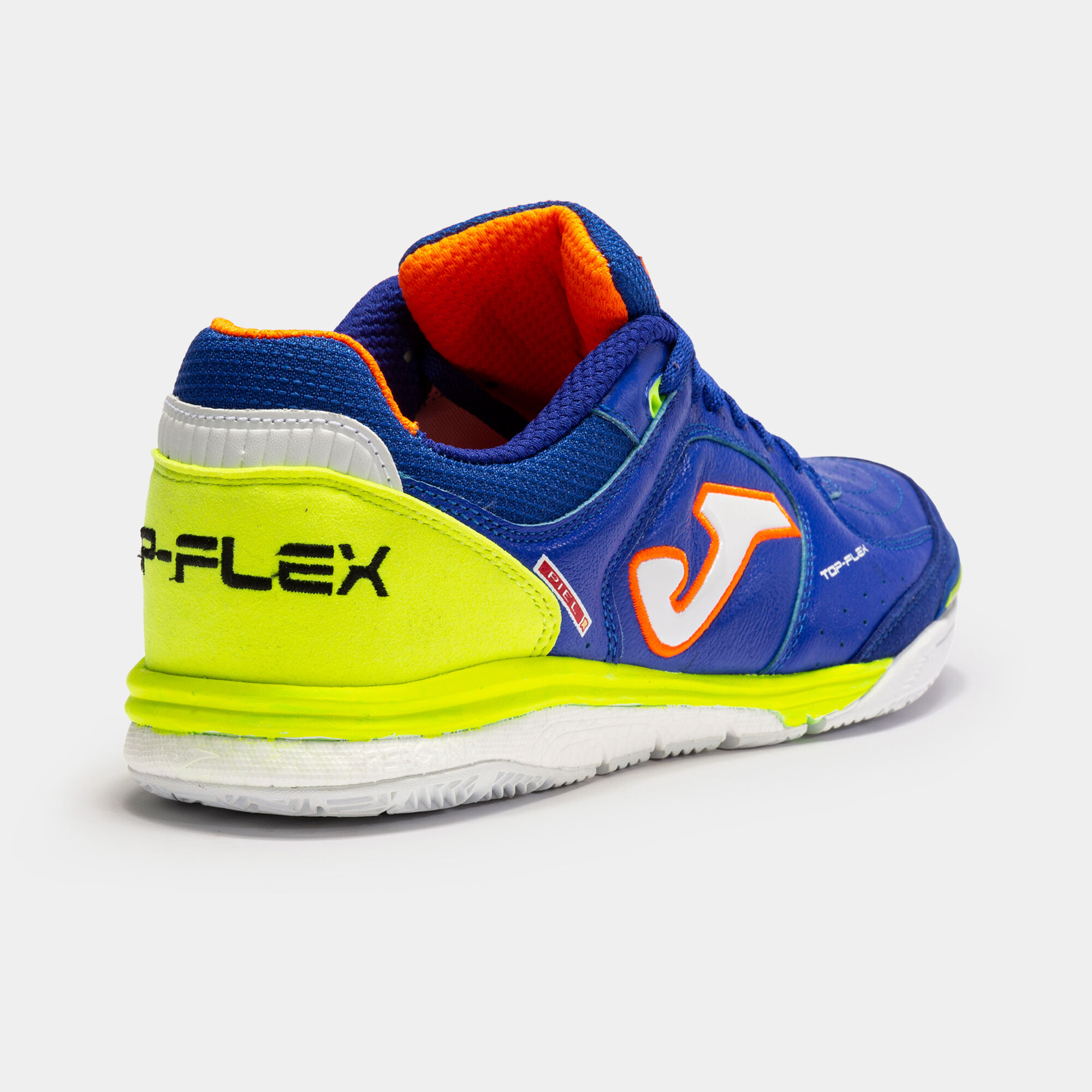 Futsal shoes Top Flex Rebound 23 indoor royal blue fluorescent green