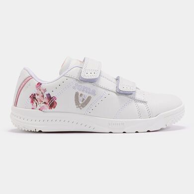 Pantofi sport casual W.Play Jr 24 junior alb roz
