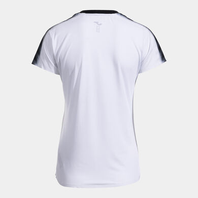 Maglia a manica corta donna Elite XI bianco nero