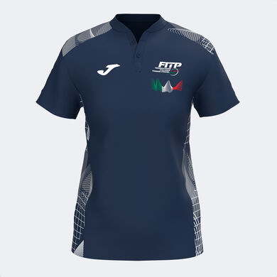 Polo manga corta 3ª equipación Federación Italiana Tenis Y Pádel mujer 24/25