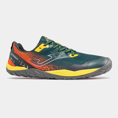 Zapatillas trail Tundra  Barefoot 26 hombre petr&oacute;leo