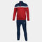 Tuta uomo Danubio rosso blu navy