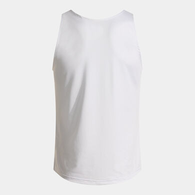 Sleeveless t-shirt man Record III white