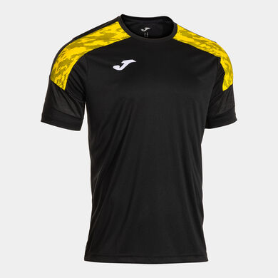 T-shirt maniche corte uomo Championship VIII nero giallo