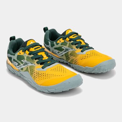 Sapatilhas trail Sima Junior Barefoot 26 j&uacute;nior laranja a&ccedil;afr&atilde;o