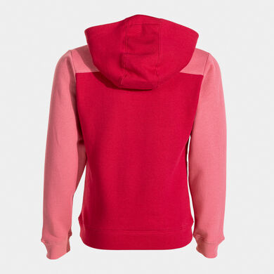 Felpa con cappuccio bambina Park fuxia rosa
