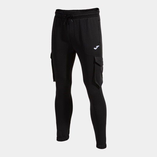 【in a row】[UNISEX] Offer one-tuck training pants Longs pants man Campus street black | JOMA®