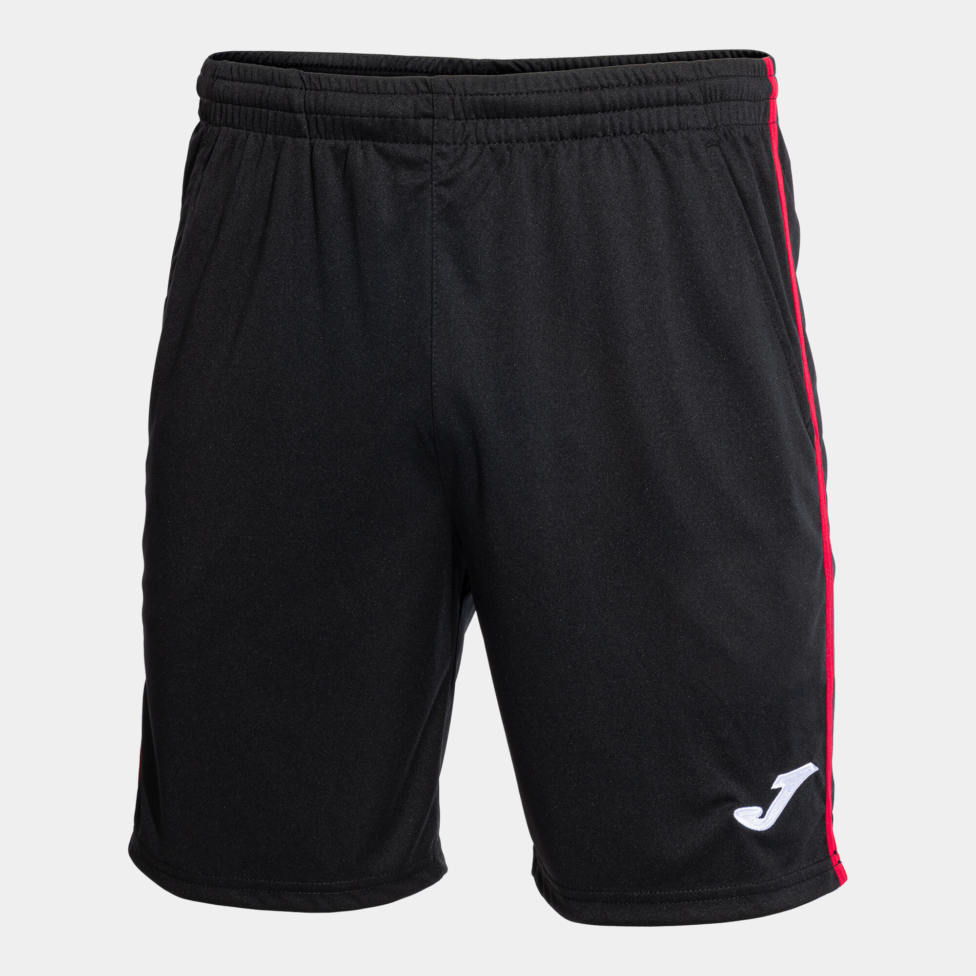 Bermuda shorts man Open III black red