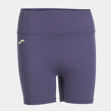 Short tights woman Indoor gym blue