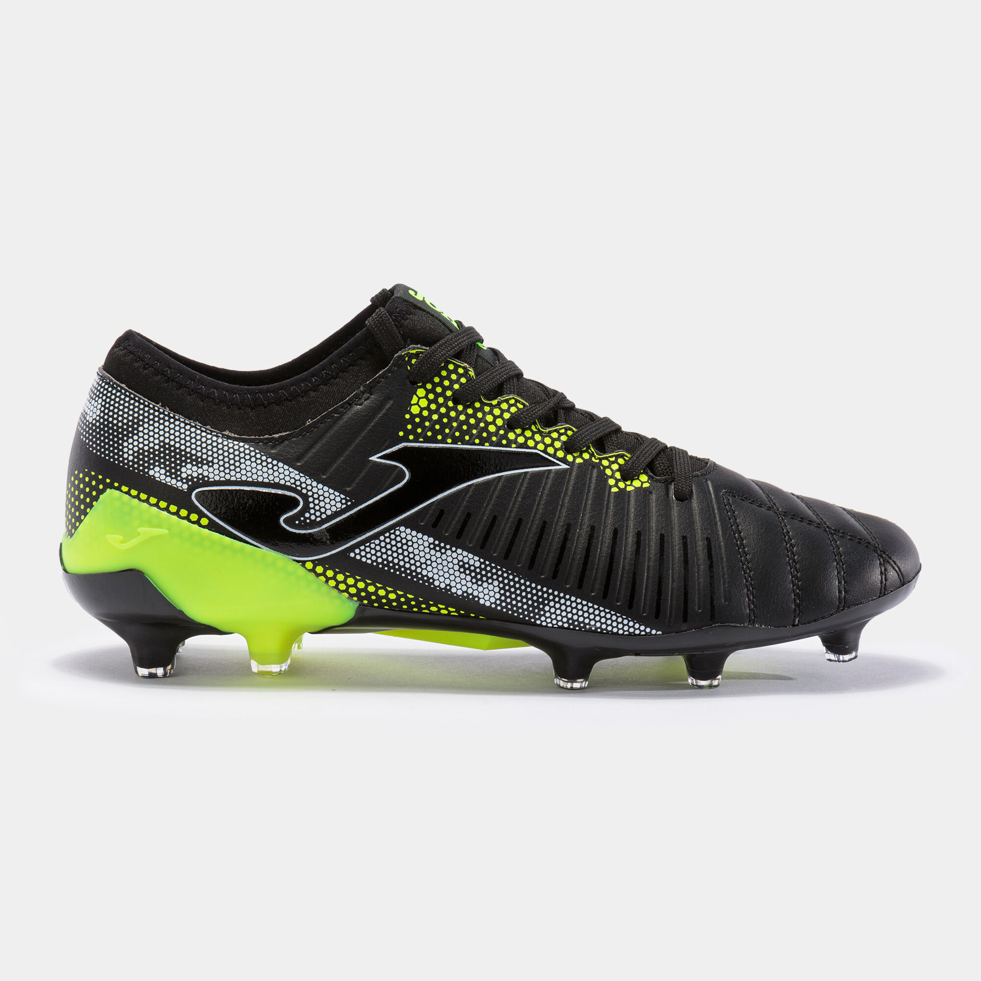 Buty piłkarskie Propulsion Cup 21 utwardzony grunt FG czarny fluorescencyjny zólty