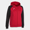 Chaqueta con capucha mujer Academy IV rojo negro