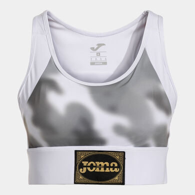 Sports bra woman combat white