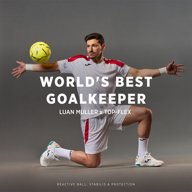 Obuwie sportowe futsal Top Flex Plus indoor szafranowy