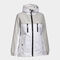 Anorak mujer Explorer blanco gris