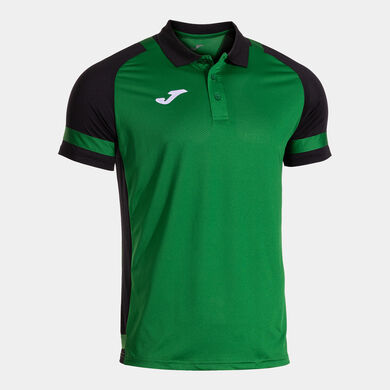 Polo manga corta hombre Lider verde negro