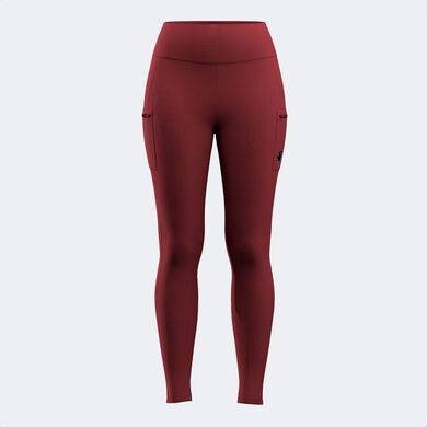 Long tights woman Explorer red