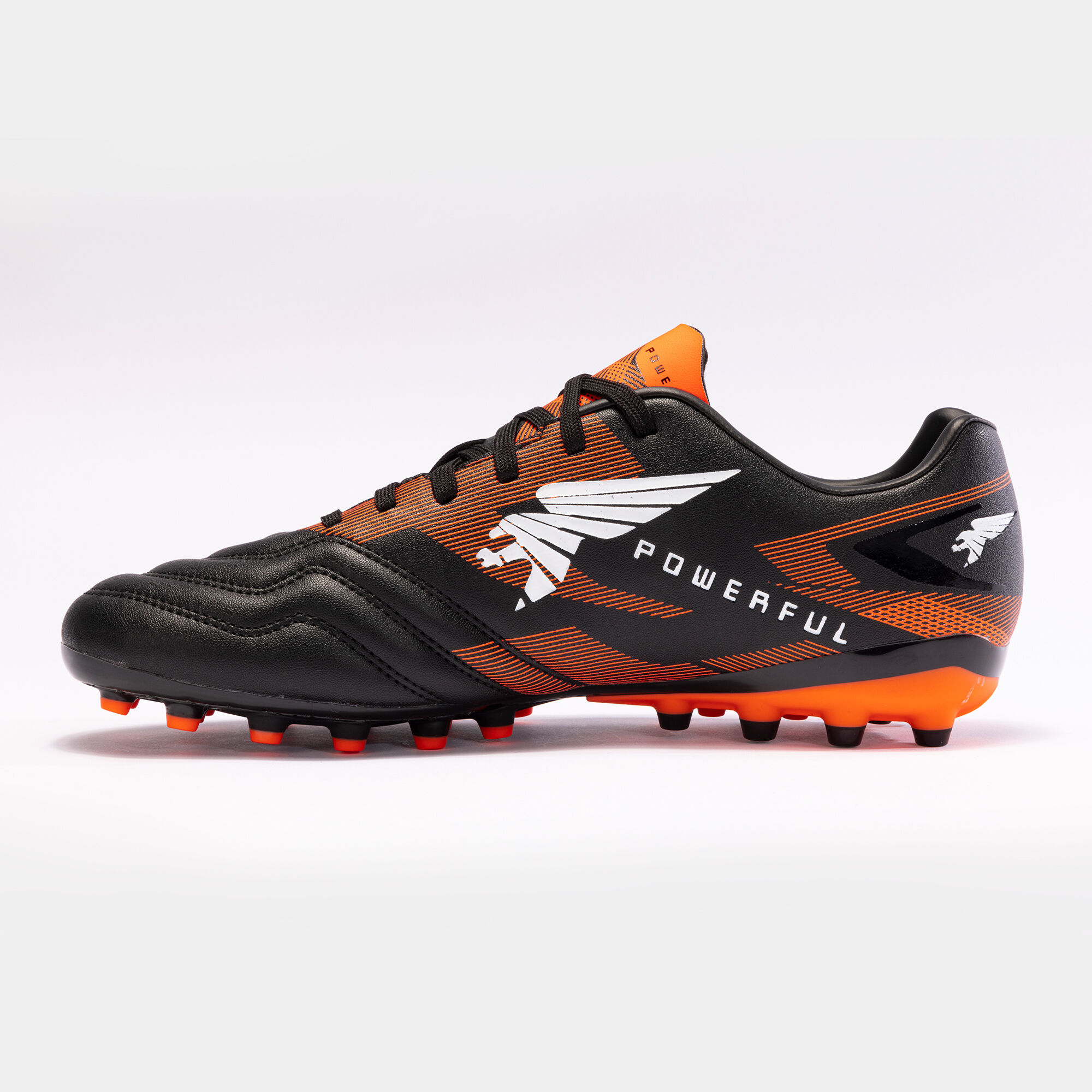 Football boots Powerful 24 artificial grass black