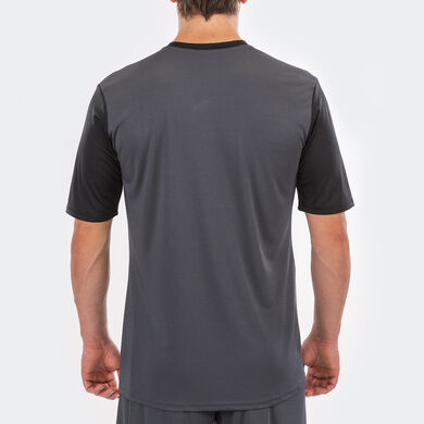 Camiseta manga corta hombre Winner antracita negro