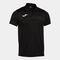 Polo shirt short-sleeve man Montreal black