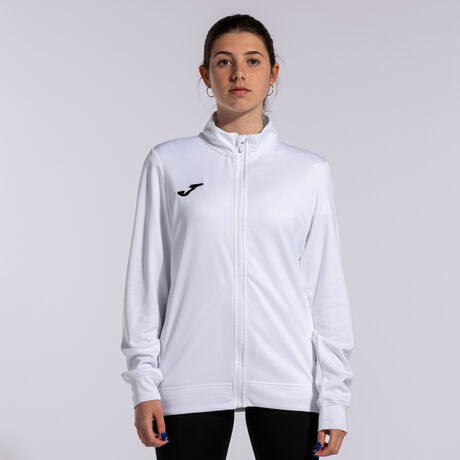 Joma Championship VI Sudadera, Mujer, Blanco-Gris, 2XS : : Moda