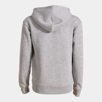 Felpa con cappuccio junior Lion grigio melange