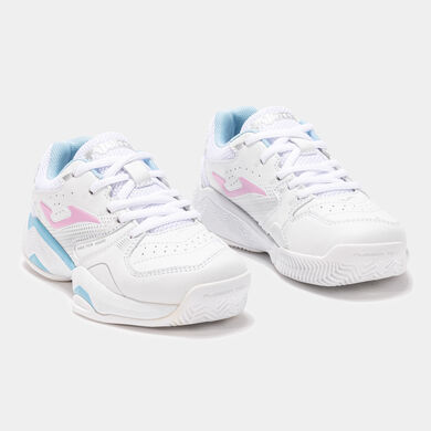 Sapatilhas Master 1000 Jr 25 argila júnior branco rosa