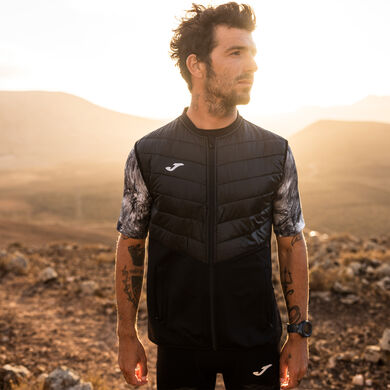 Chaleco acolchado hombre R-Combi negro