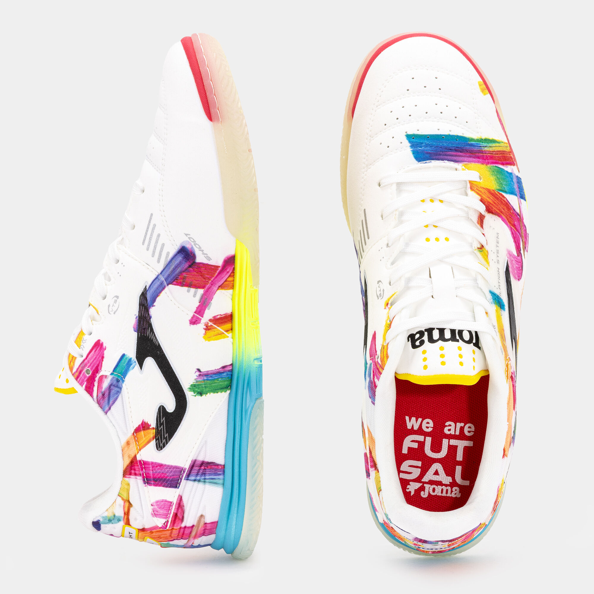 Futsal shoes Tactico 26 Graffiti indoor multi color | JOMA®