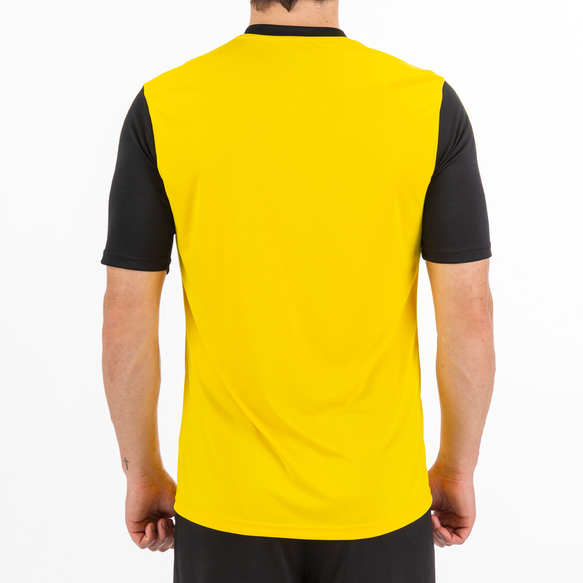 Camiseta manga corta hombre Winner amarillo negro